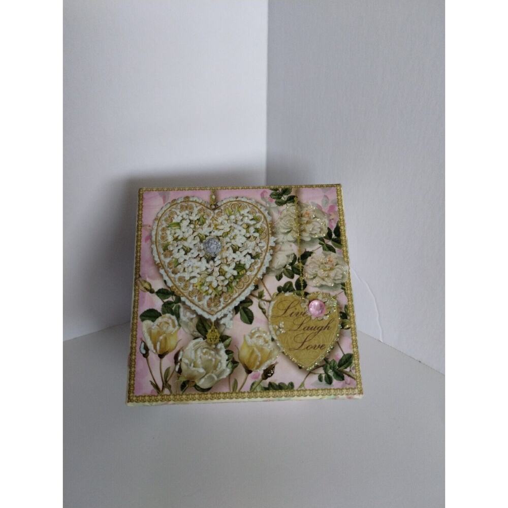 Punch Studio Jasmine Luxury Bath Bar Soap 5oz Heart Design - Valentine's Day